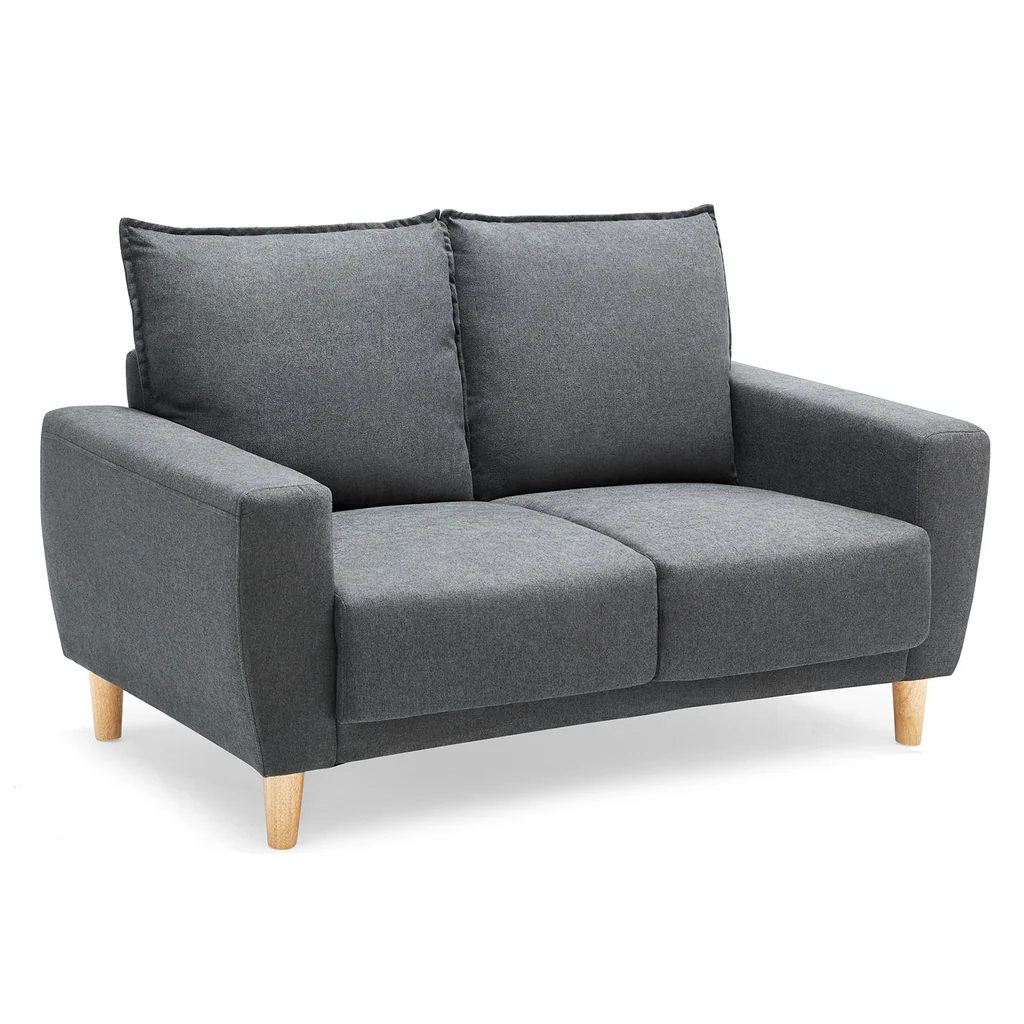 Sofa 2 Seater — Dark Grey