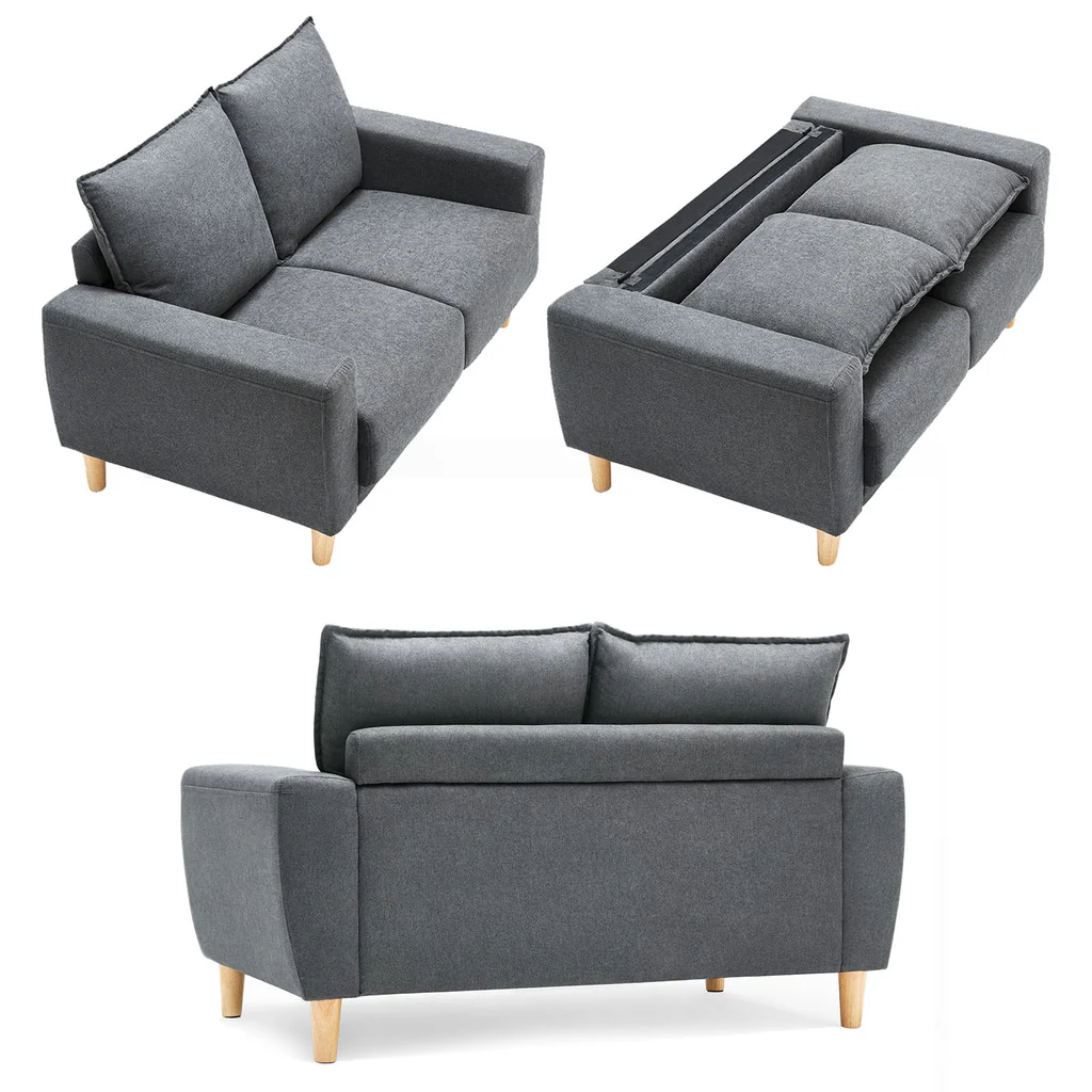 Sofa 2 Seater — Dark Grey — image 2