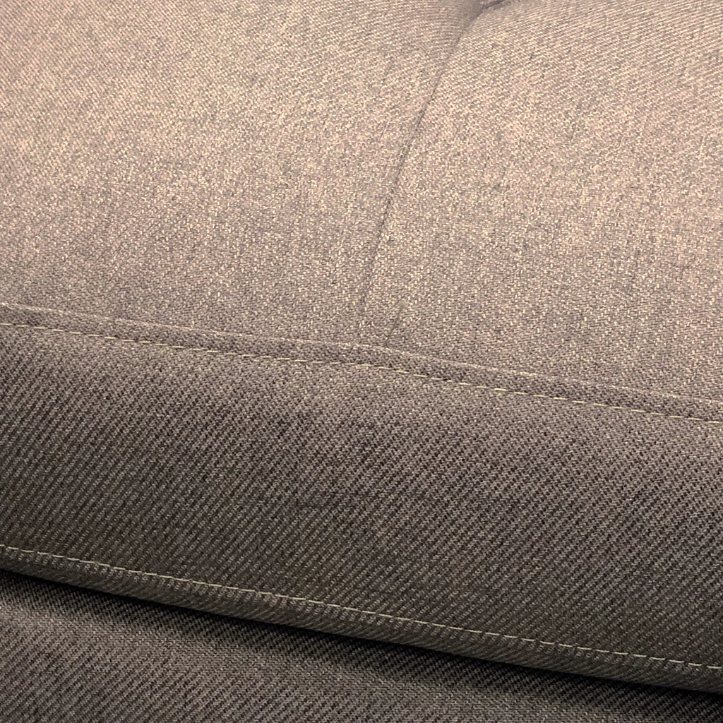 Corner Sofa Brown + Ottoman — image 3
