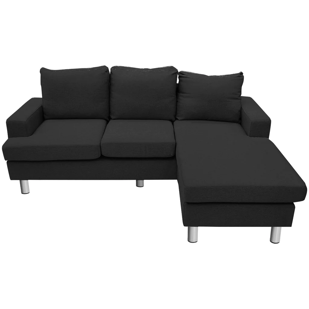 Reversible Corner Sofa Black — image 2