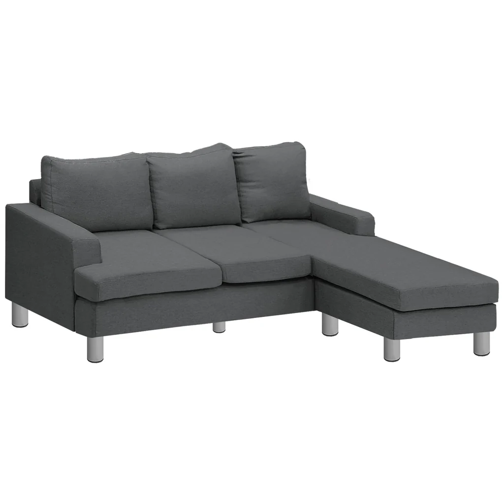 Reversible Corner Sofa Grey