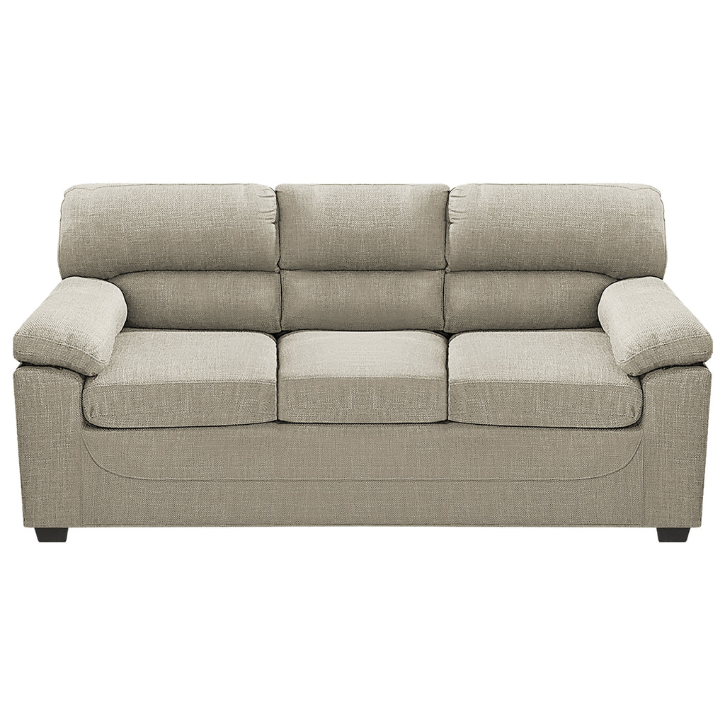 Sofa 3 Seater Light Brown — image 2