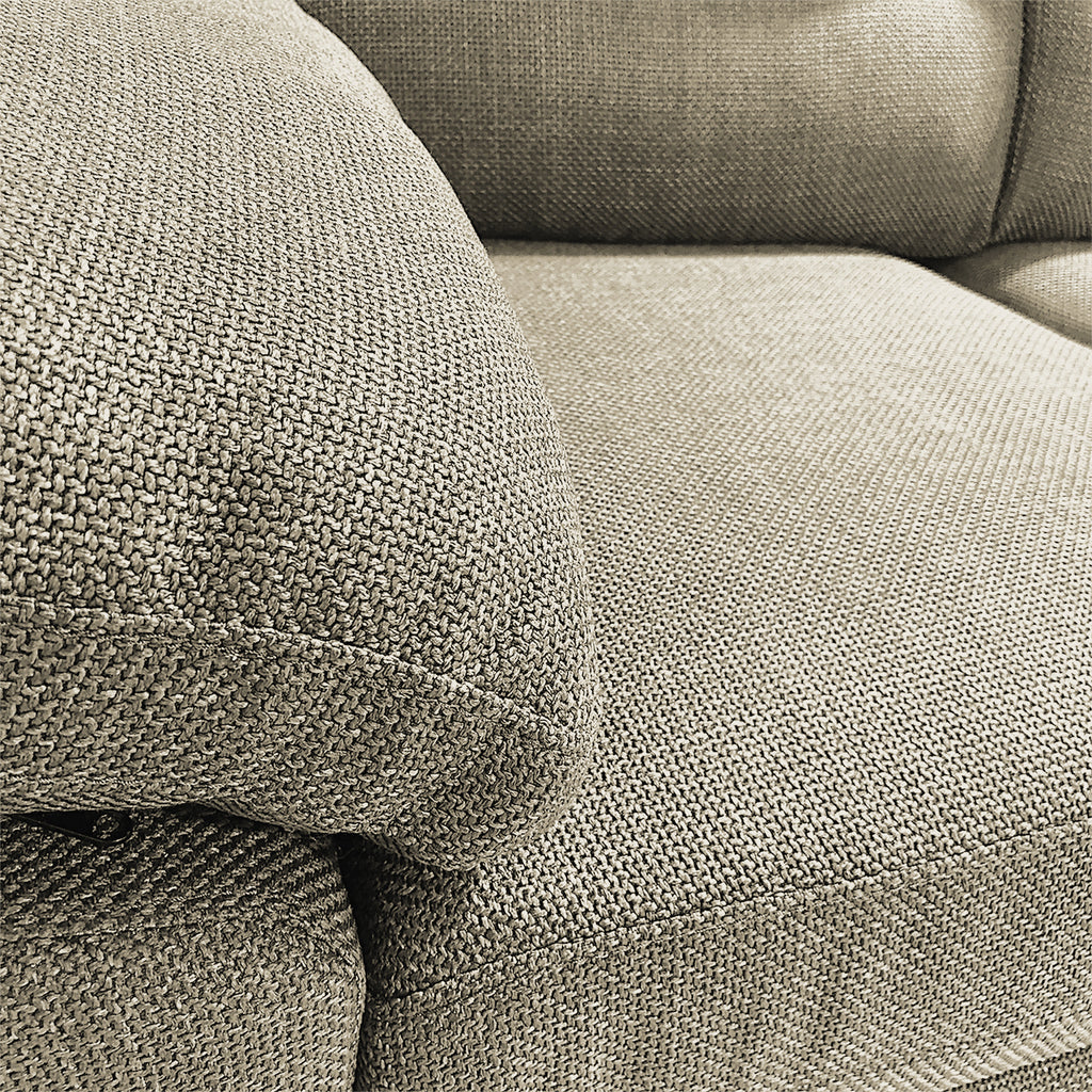 Sofa 3 Seater Light Brown — image 3