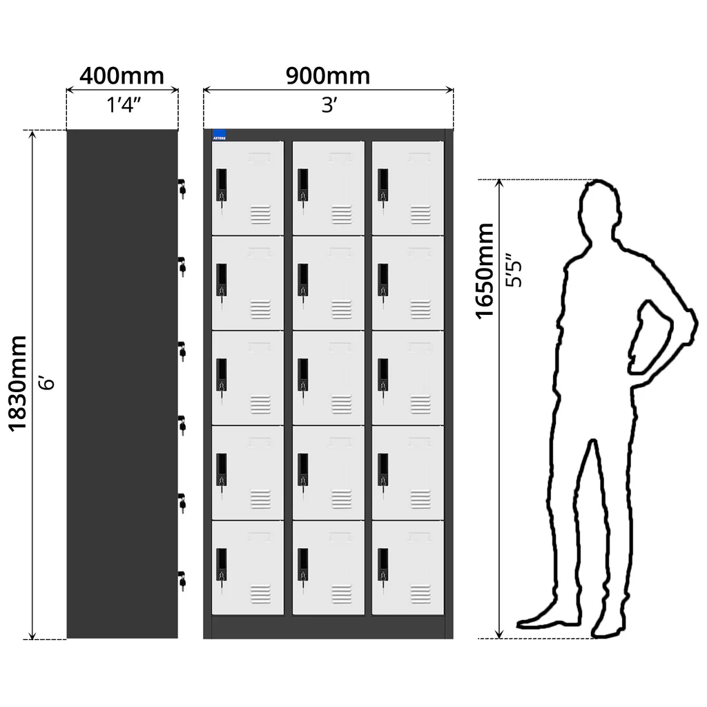 Locker 15 Compartments — image 4