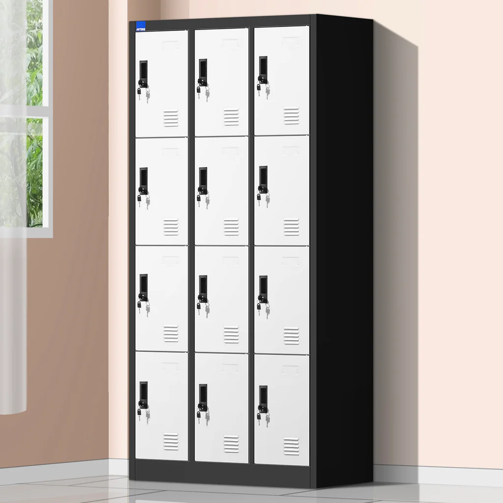 Steel Locker 12 Comp with Lock