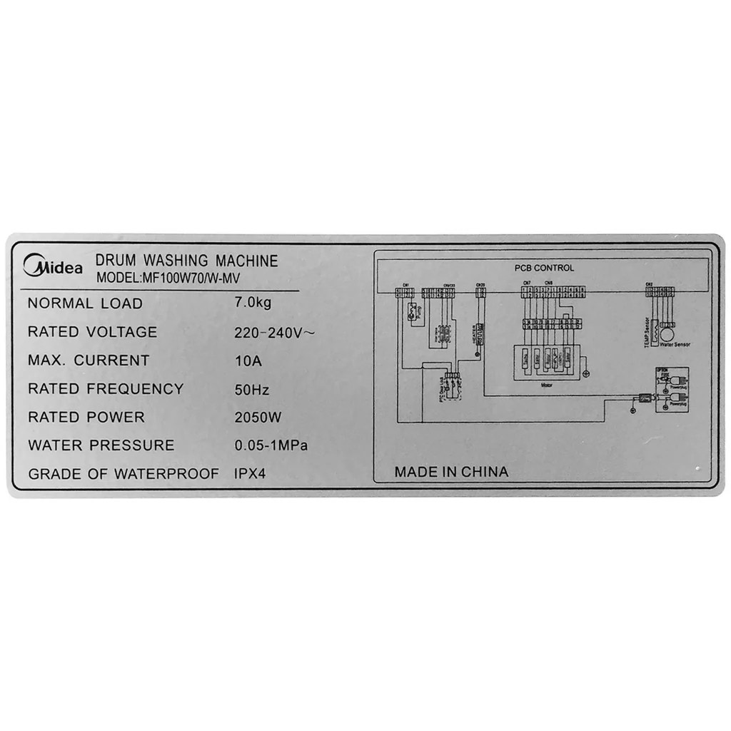 Midea Washing Machine (7KG) — image 5