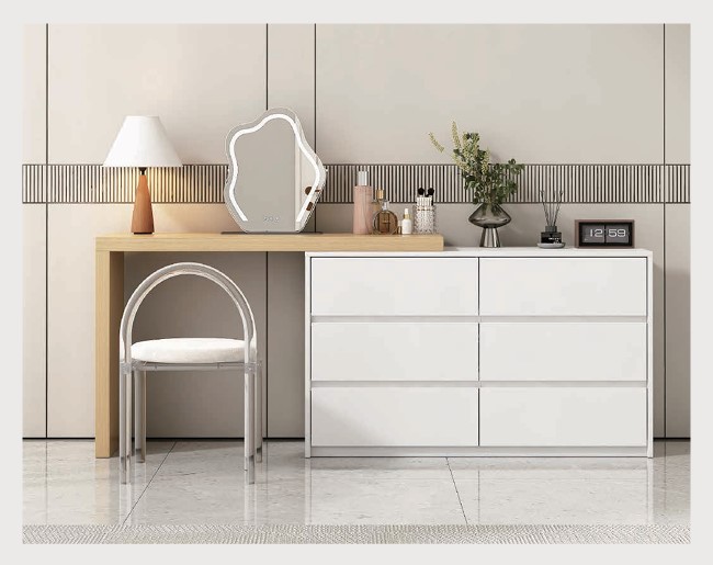 Dressing Table + Mirror