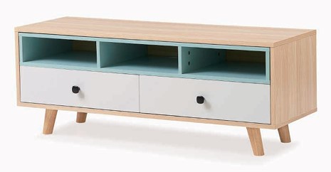 TV Rack Brown/white