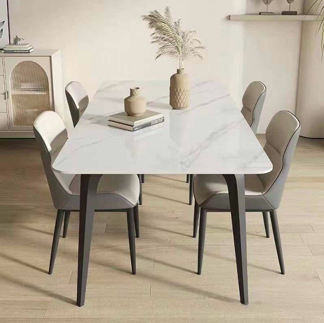 Dining Table + 4 Chair Size 1300*700*750