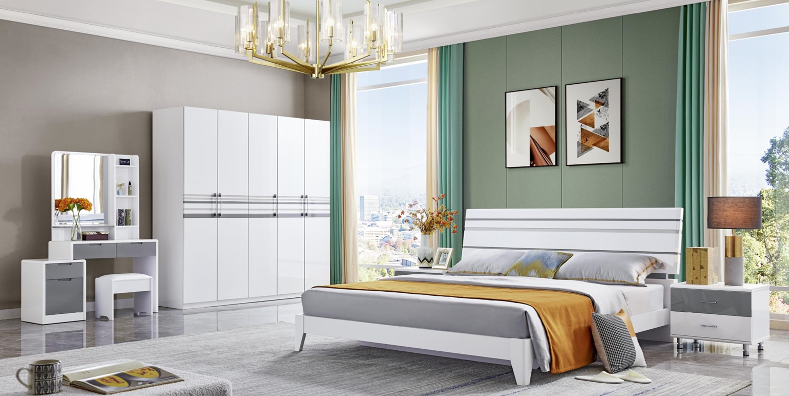 Bedroom Set King 1.8M Five Door