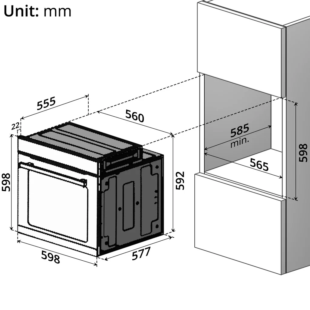 Built-In Oven (75L) — image 6