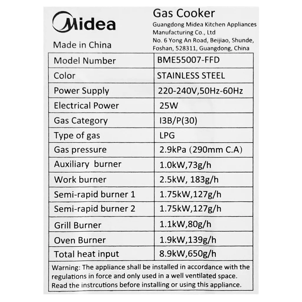 Freestanding Oven (55L) — image 6