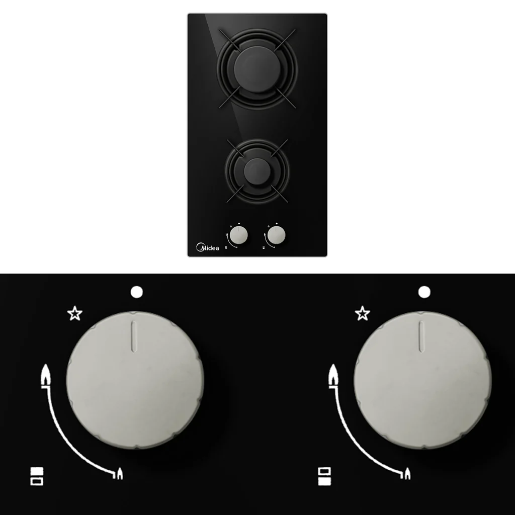 MIDEA Built-in Gas Hob 2 Burner — image 4