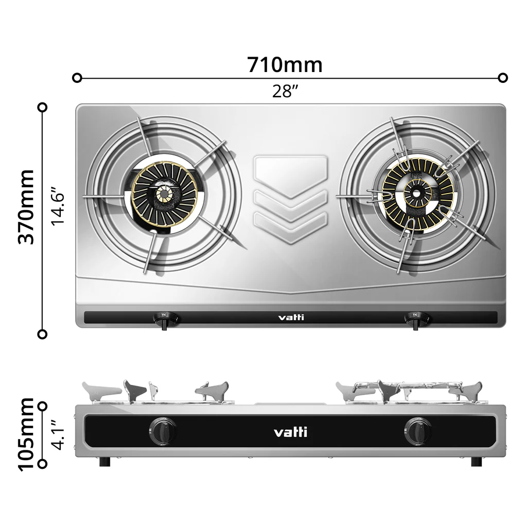 Gas Stove 2 Burner — image 5