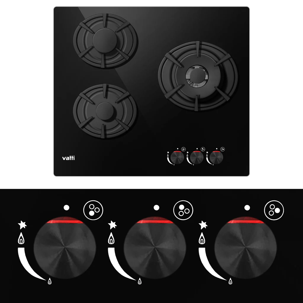 Vatti Gas Hob Three Burner — image 4