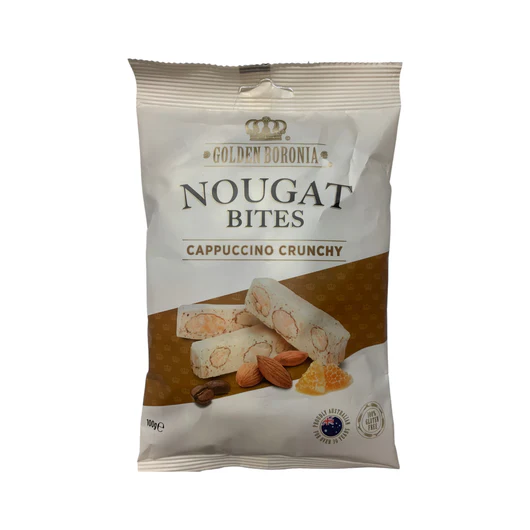 Golden Boronia Nougat Bite Original Crunchy 100G
