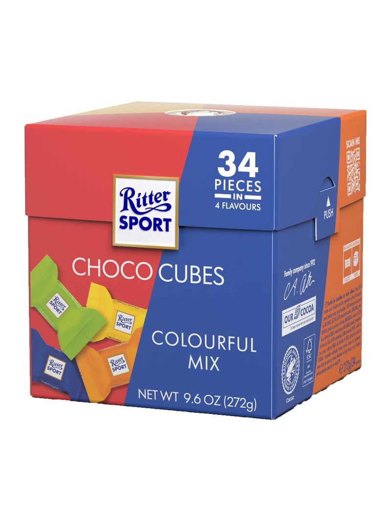 Ritter Sport Choco Cubes - Colourful Mix 272G