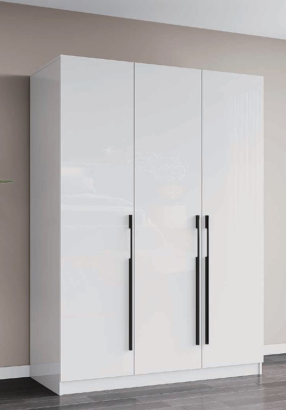 9154# Three Door Wardrobe
