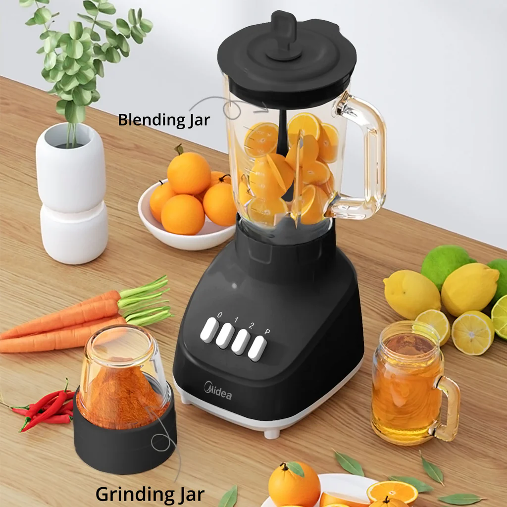 Blender with Grinder (1L) - Black
