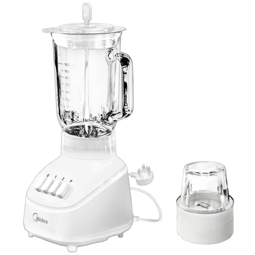 Blender with Grinder (1L) - White — image 2