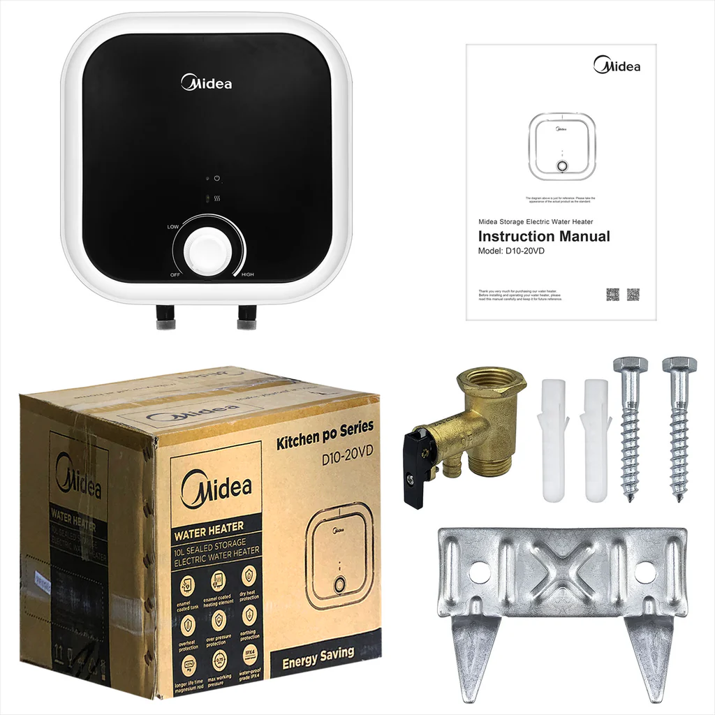 MIDEA Water Heater - Black — image 5