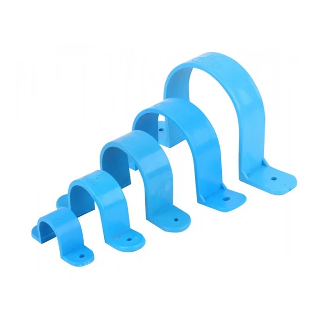 PVC Saddle Clip 1 1/2"
