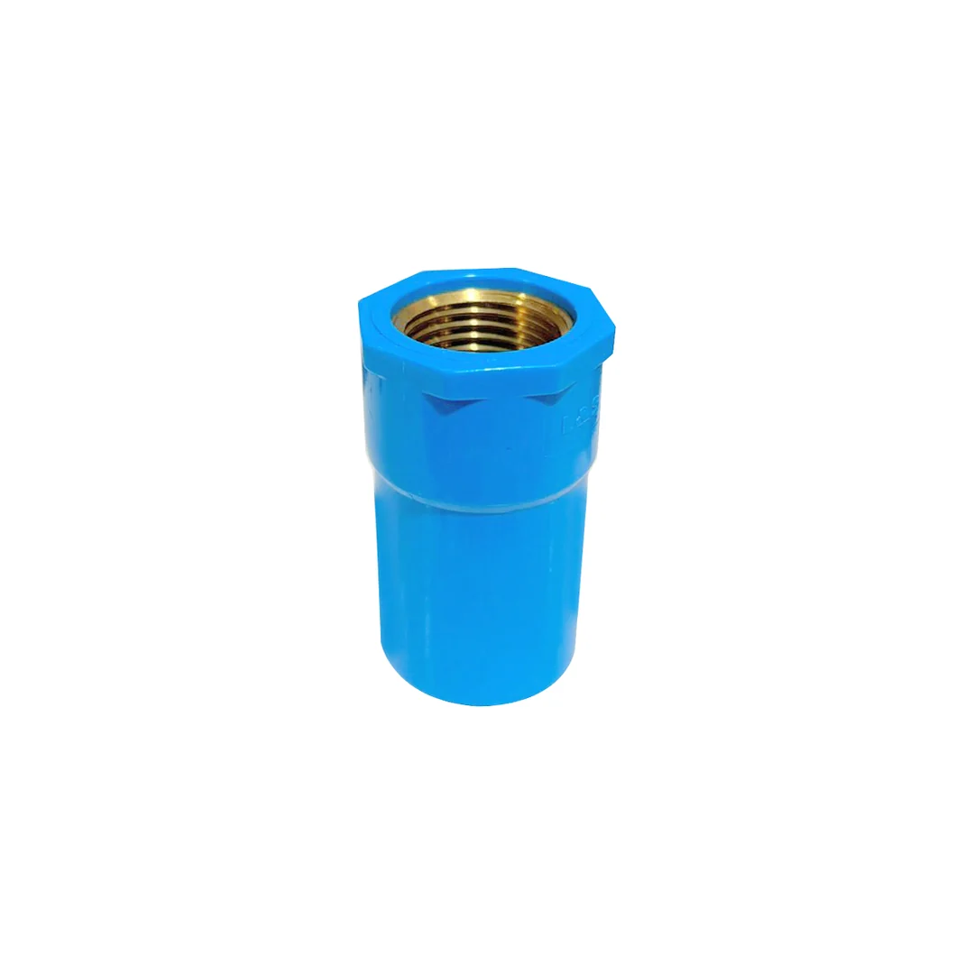 Lesso PVC Faucet Socket 1/2" (Brass Thread)