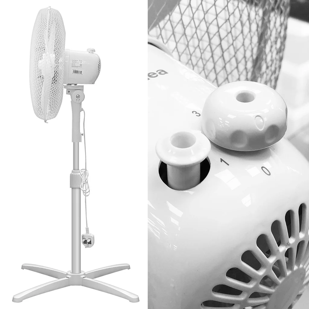 MIDEA Stand Fan (�16") White — image 3