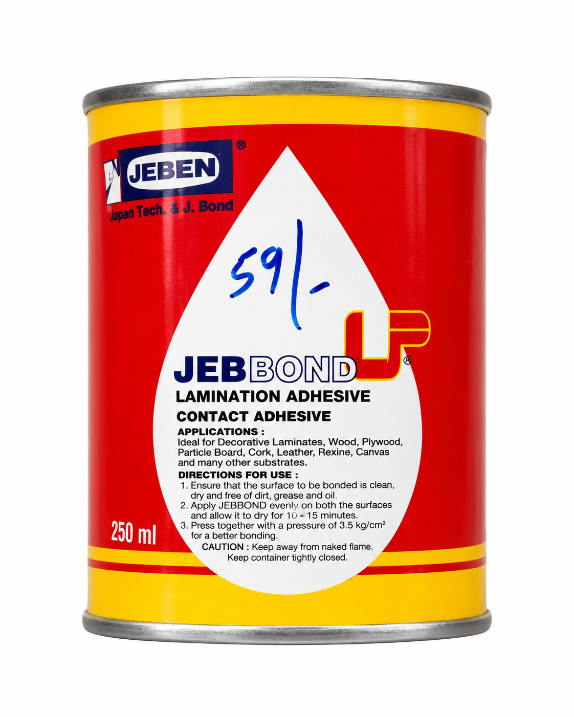 Jebbond LP Contact Adhesive 250ml