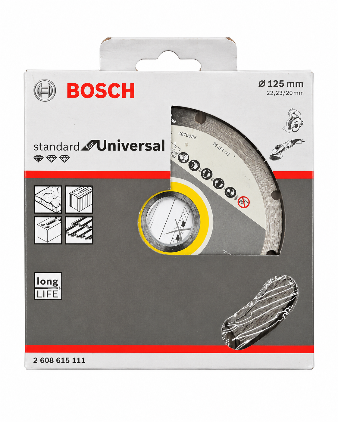 Bosch Wall Cutting Disc 125mm