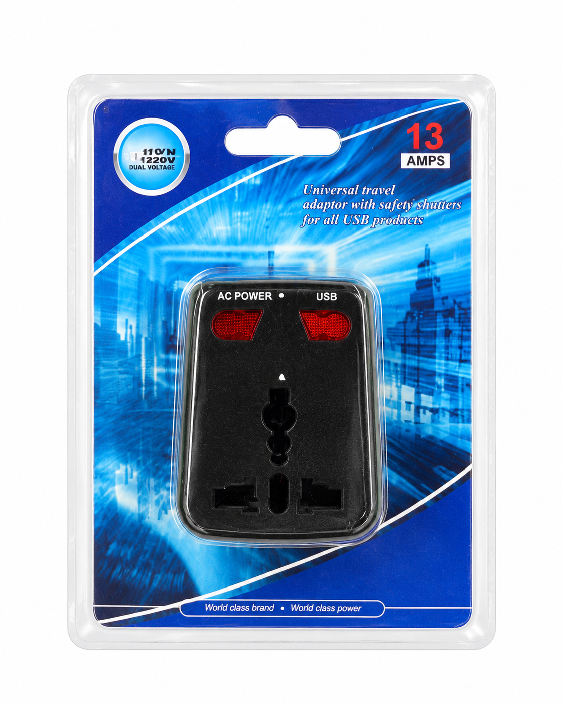 Travel Adapter with USB
