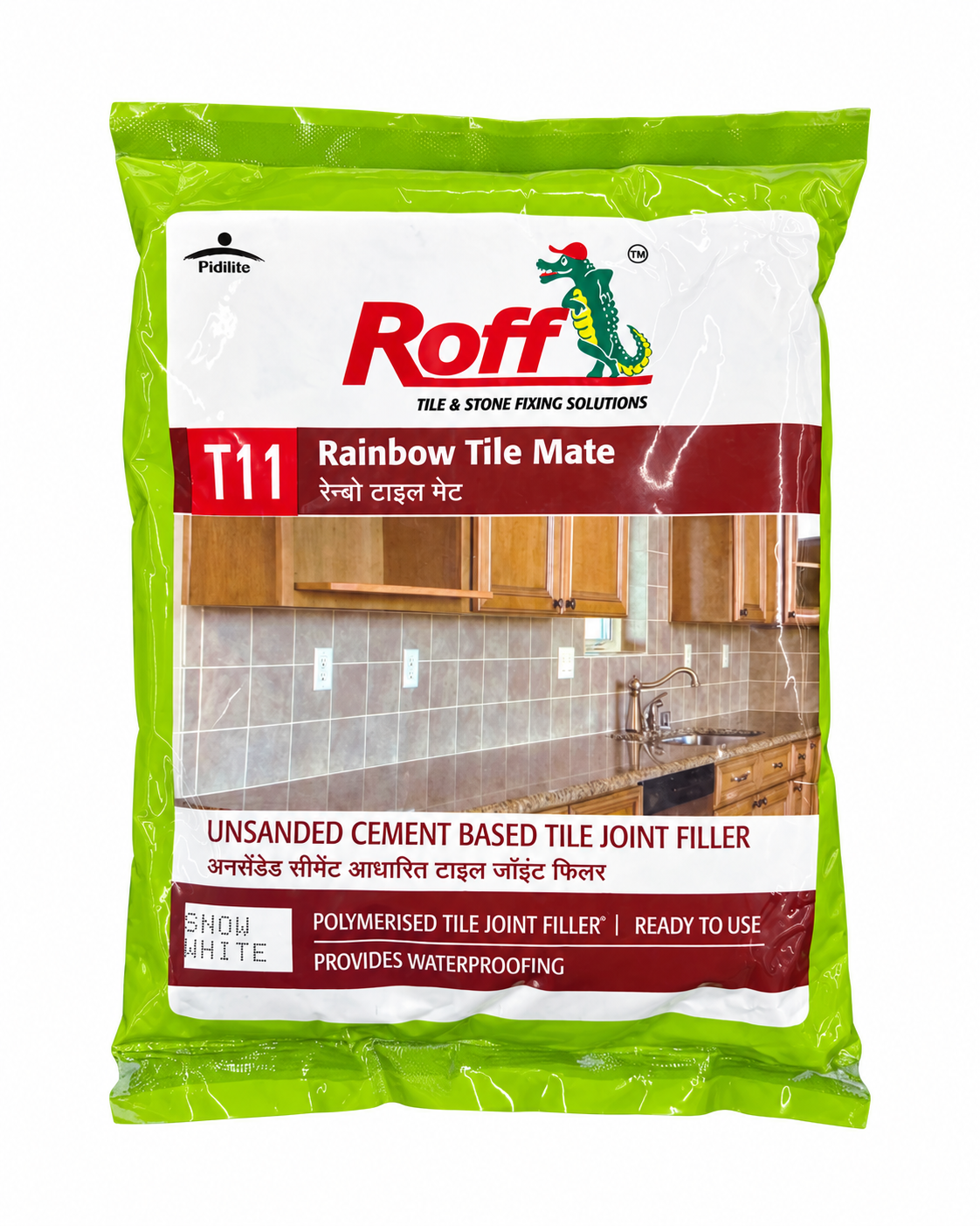 Roff Tile Grout Snow White 1kg