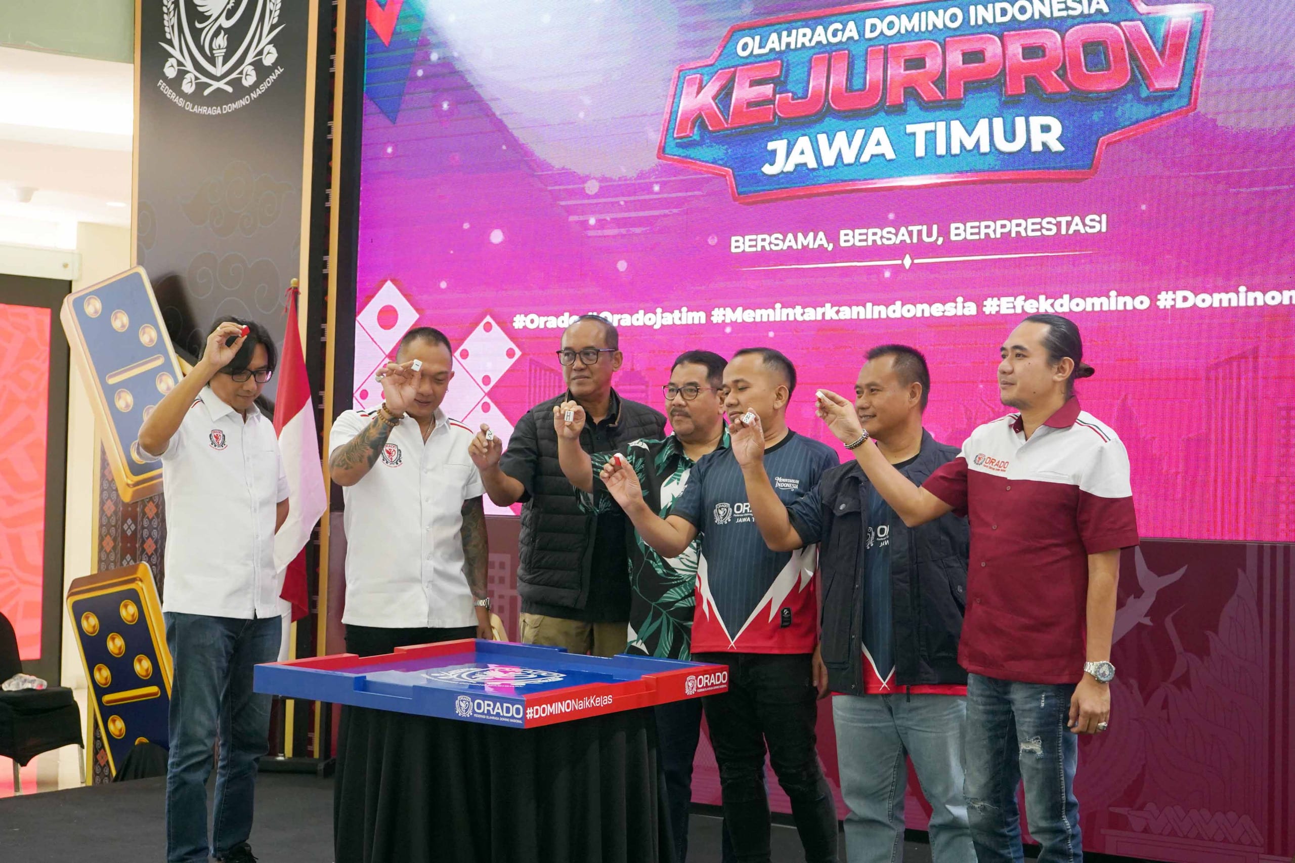 Aster Danpasmar 2 Kolonel Marinir Joko Fitrianto menghadiri Pembukaan Kejurprov Orado Jawa Timur 2026 di Ciputra World Surabaya. (dok. Barat Doblang, Kontributor maduraexpose.com)