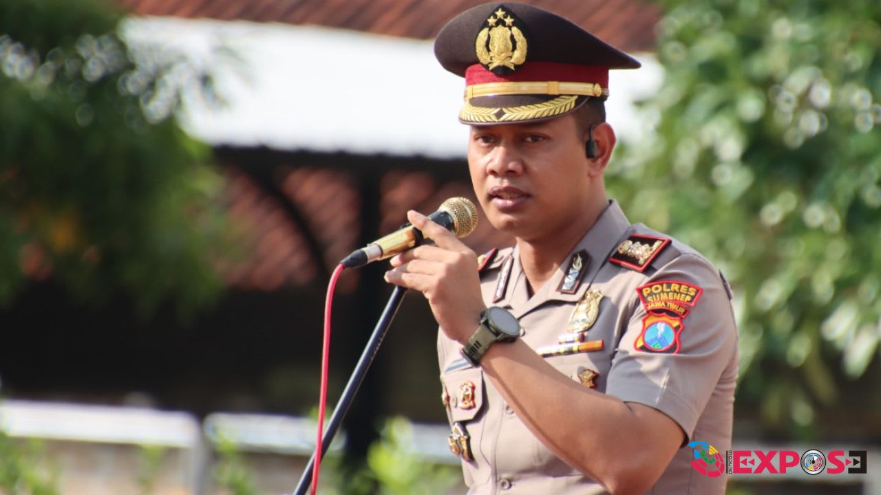 KOMITMEN PENUH: Kapolres Sumenep AKBP Anang Hardiyanto, S.I.K., saat memberikan keterangan terkait penyelidikan intensif temuan 27,83 kg kokain di wilayah hukumnya. (Foto: Dok. Polres Sumenep/Madura Expose)