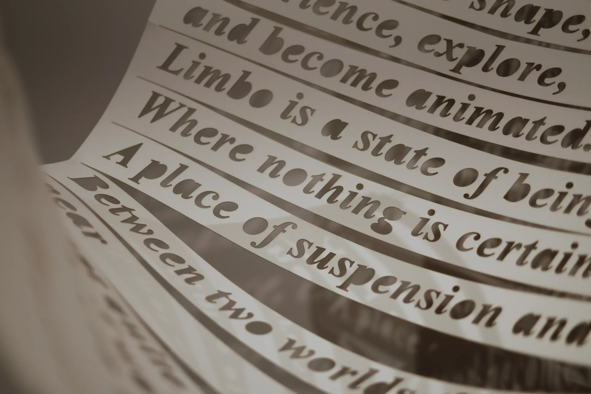 Limbo is a state of being 1