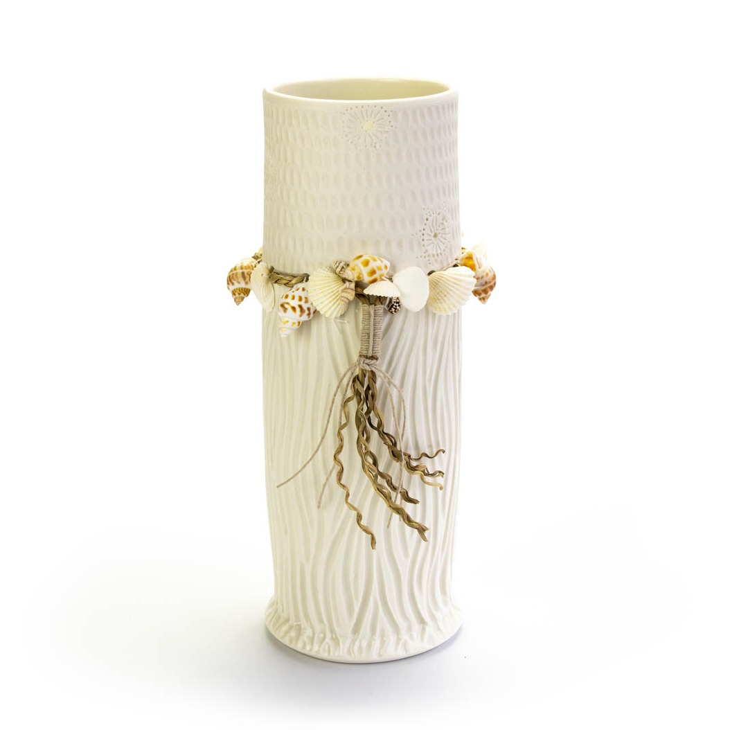 Coral and Shell Vessel