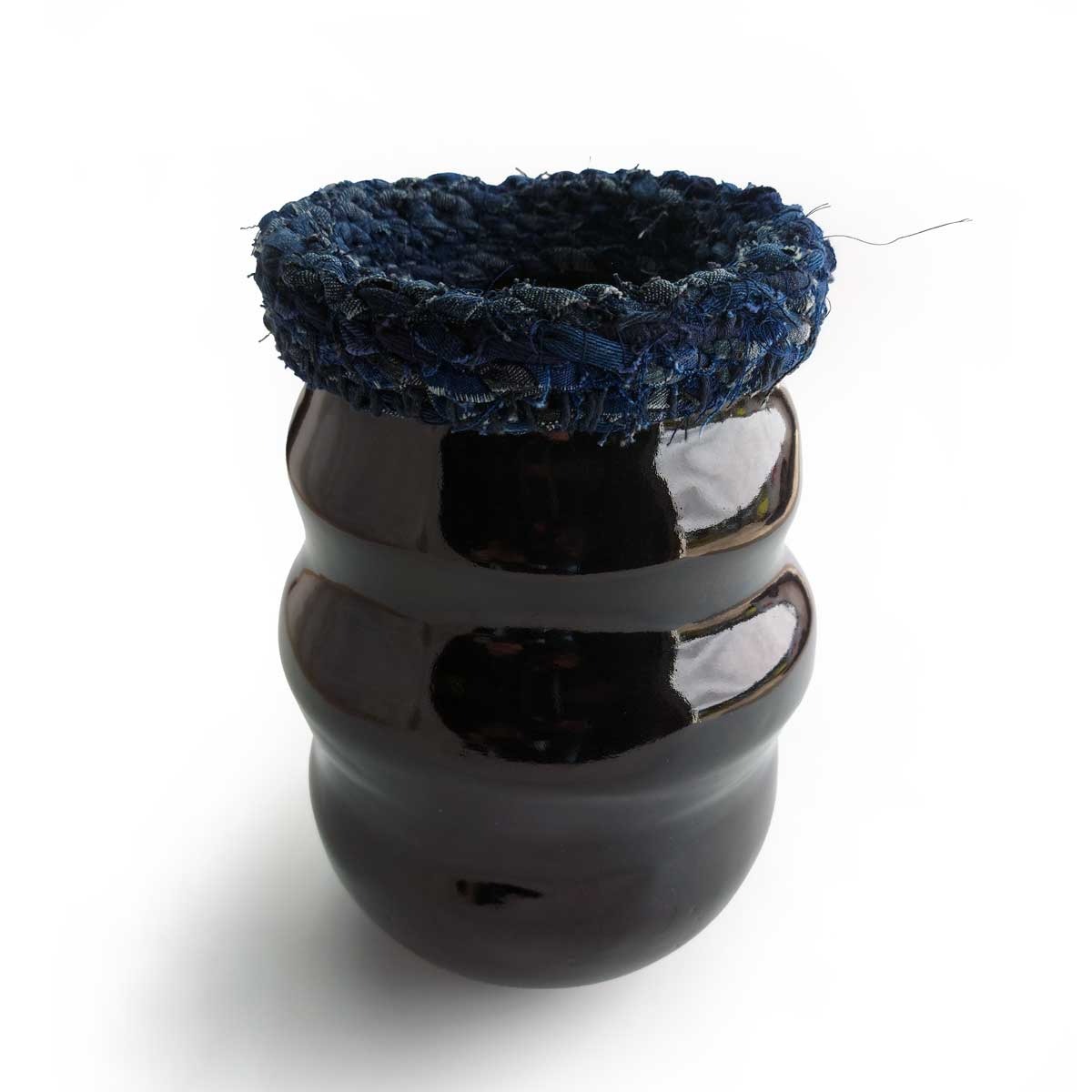 ClayWeave - Tenmoku and Blue Denim