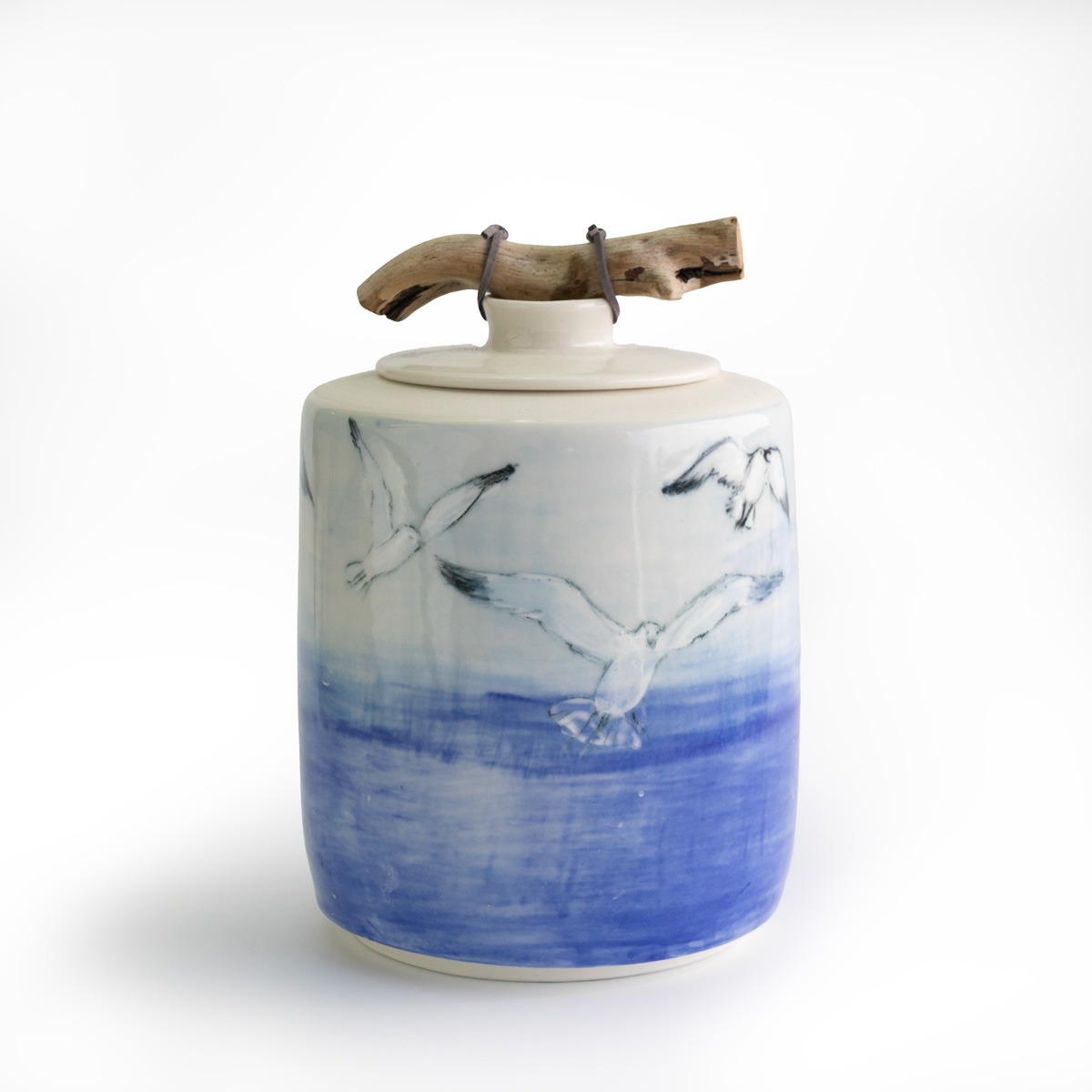 Seagulls and Driftwood