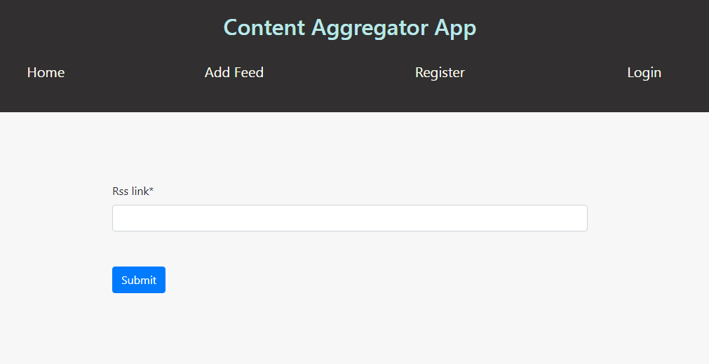 RSS Feed Link Adder