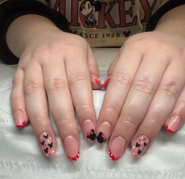 Gel Manicure treatment.