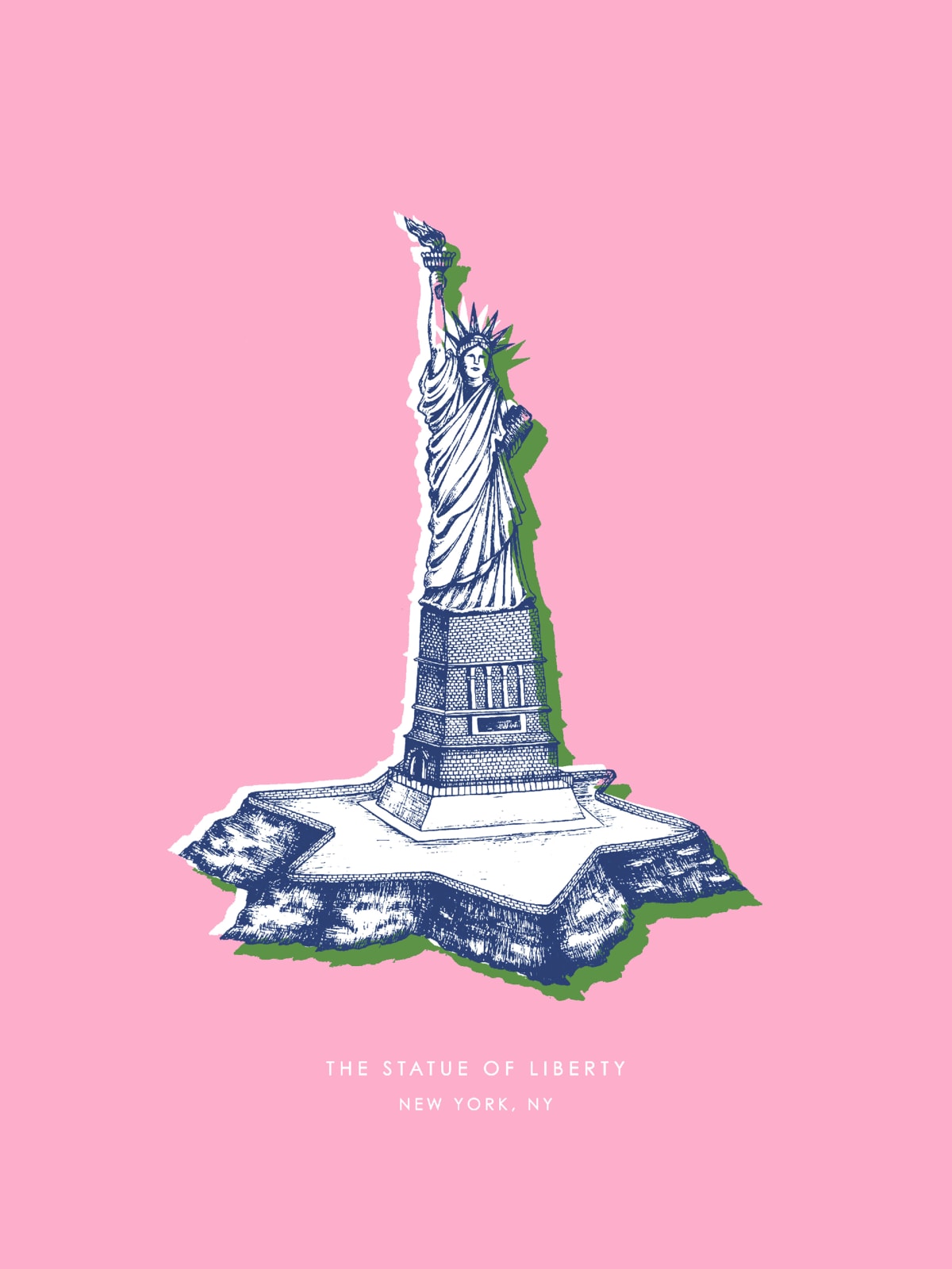 New York Statue of Liberty Gallery Print Artwork
