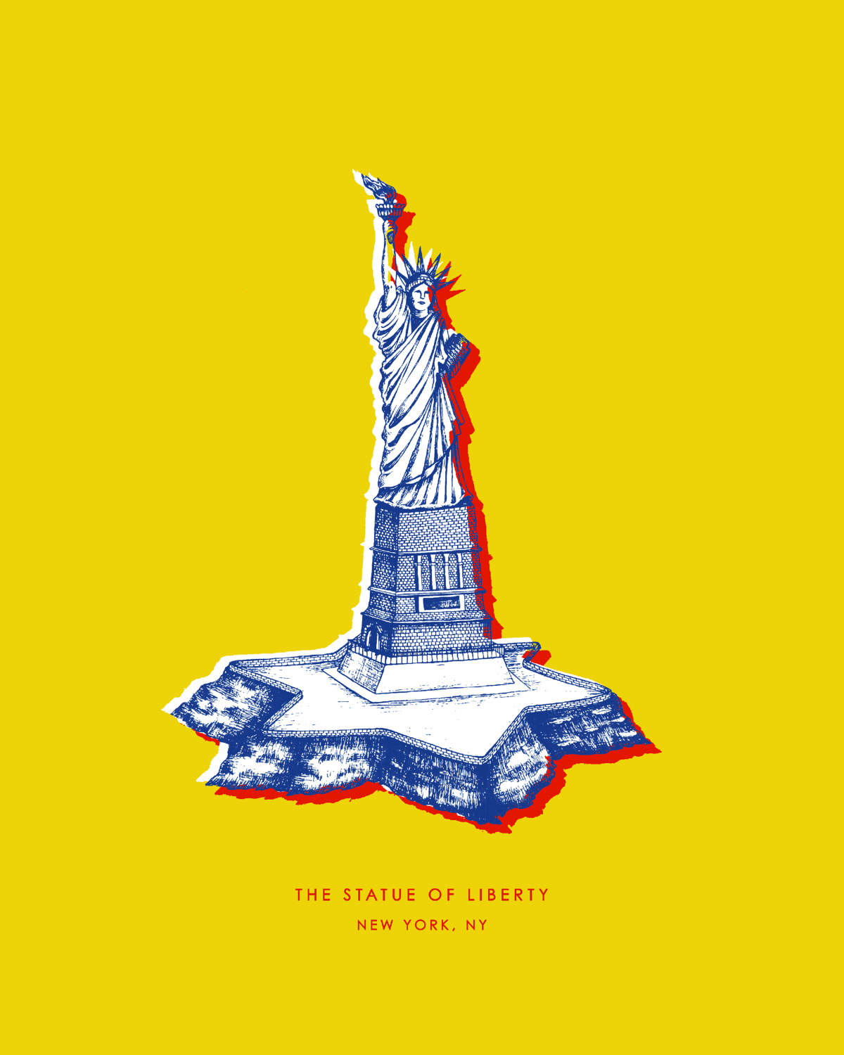New York Statue of Liberty Gallery Print Artwork