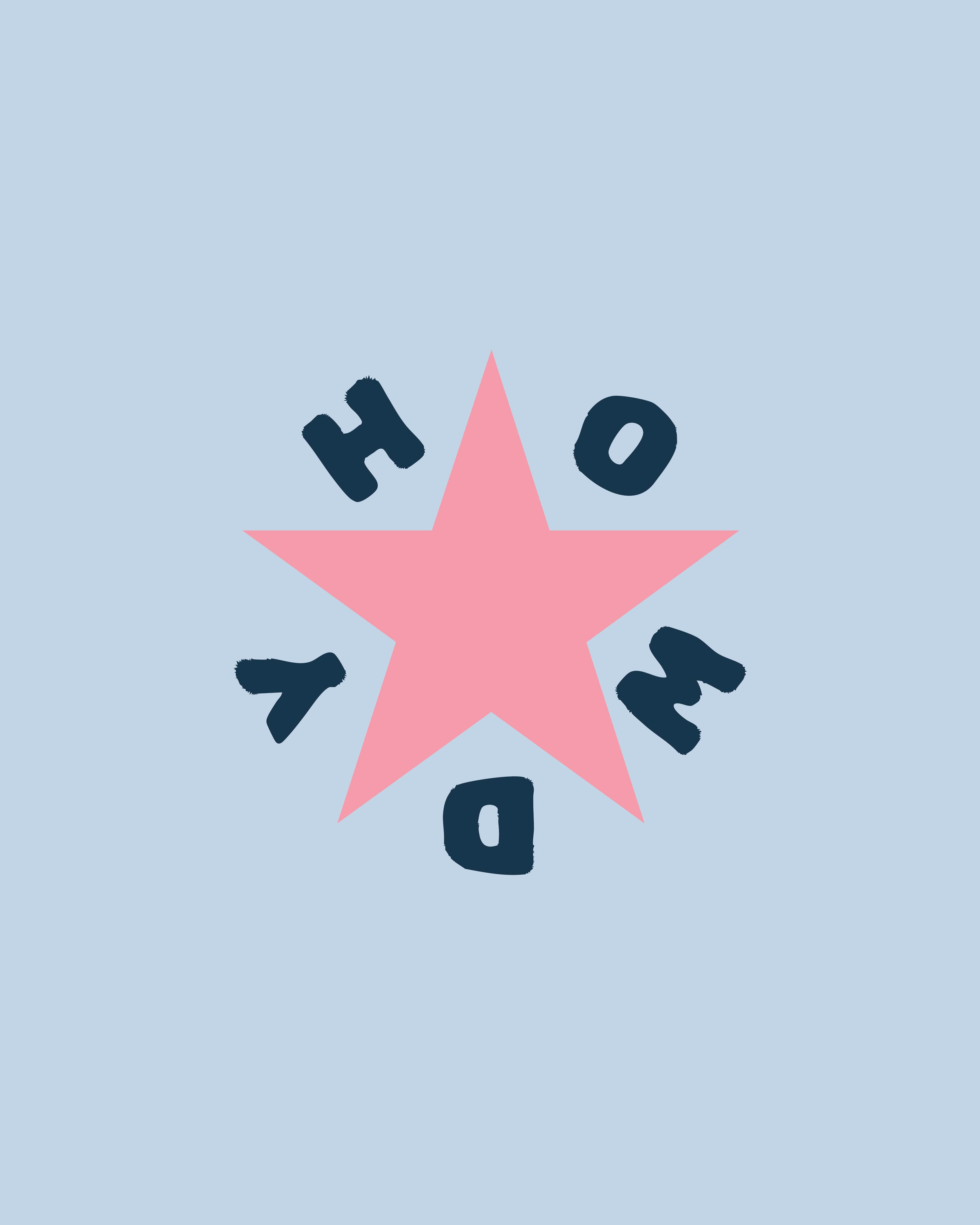 Lone Star Gallery Print Artwork Blue / 8x10