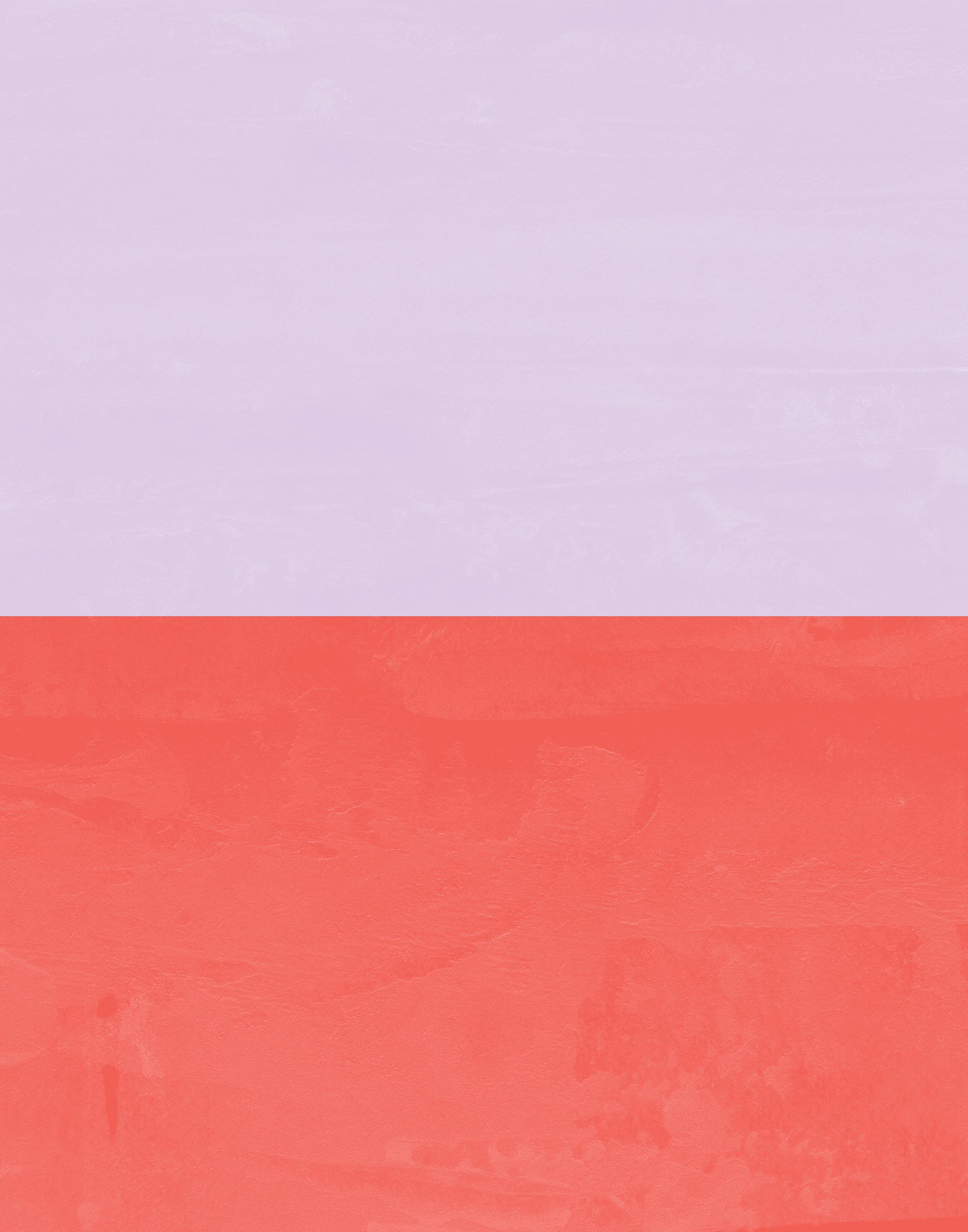 Color Block Lilac Red Artwork Lilac Red / 11x14