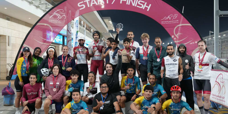 Al Khater, Daniela crowned champions of ITT Cycling Race at Lusail International Circuit