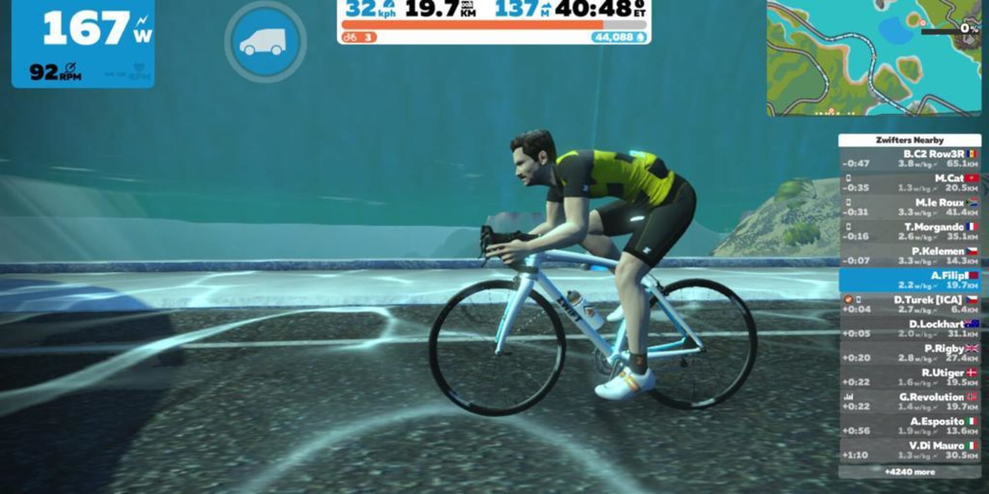 Andrej Filip: New to Zwift