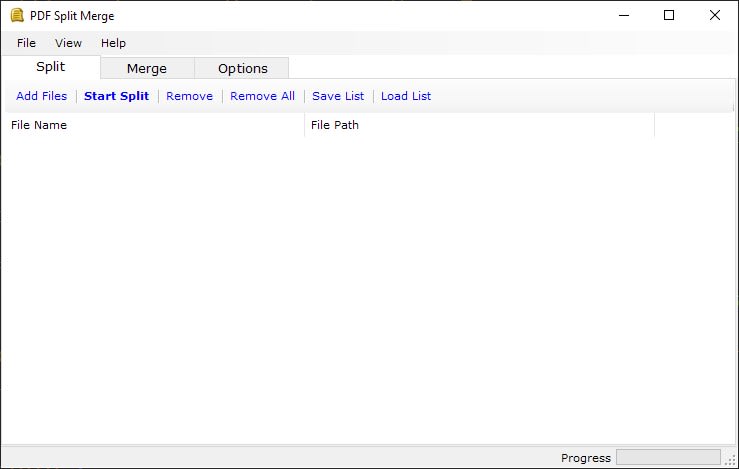 PDF Split Merge