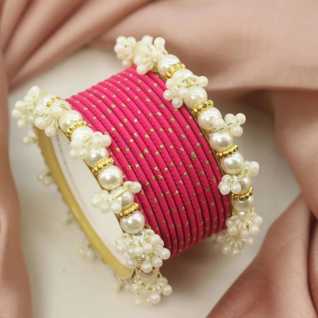 The "Mitho" Curated Silk & Pearl Stacking Collection