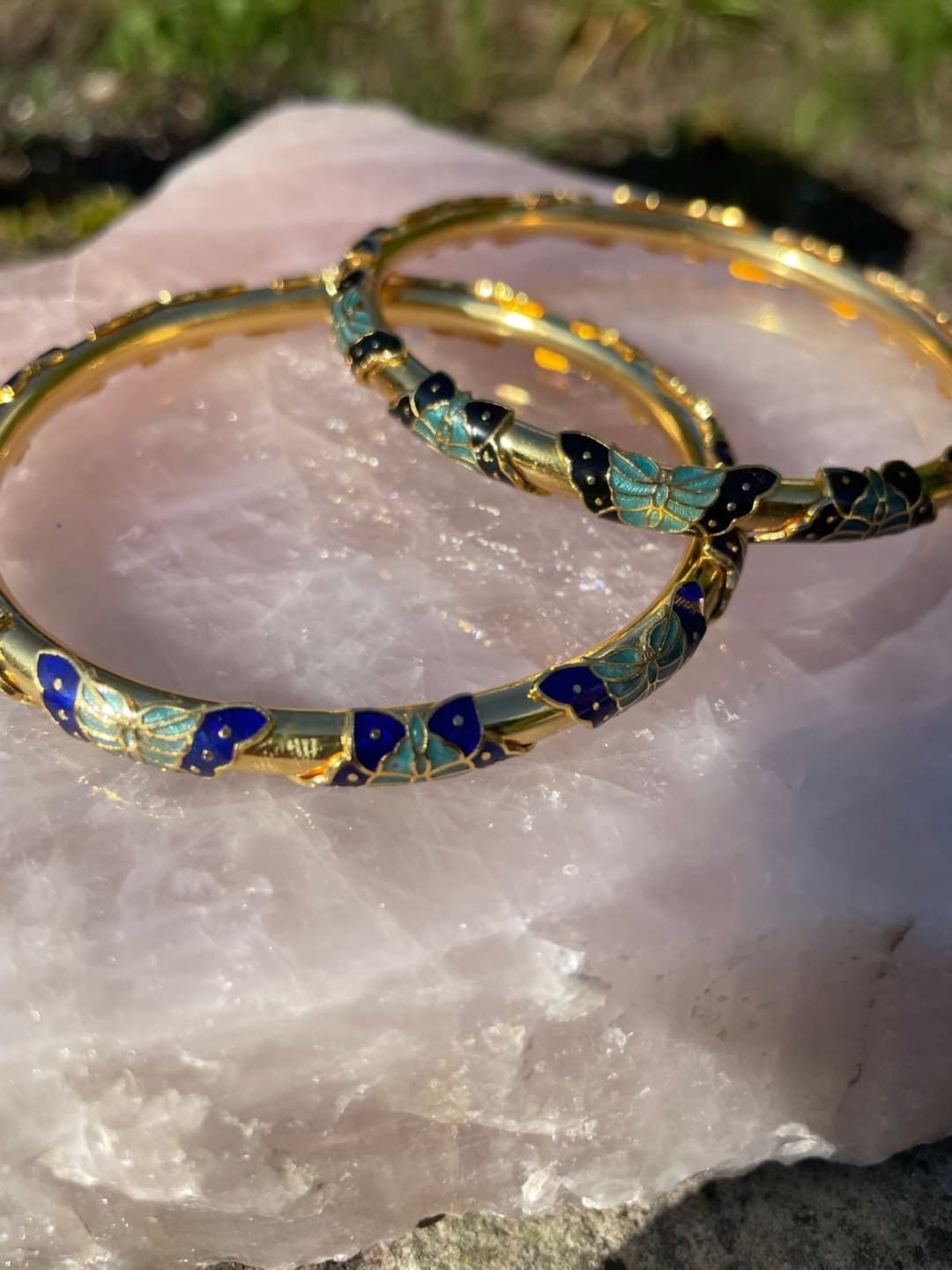 Premium Hand-Painted Floral Meenakari Bangle