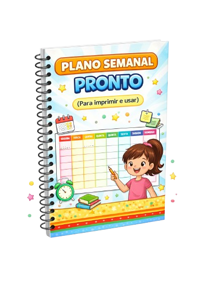Plano semanal pronto